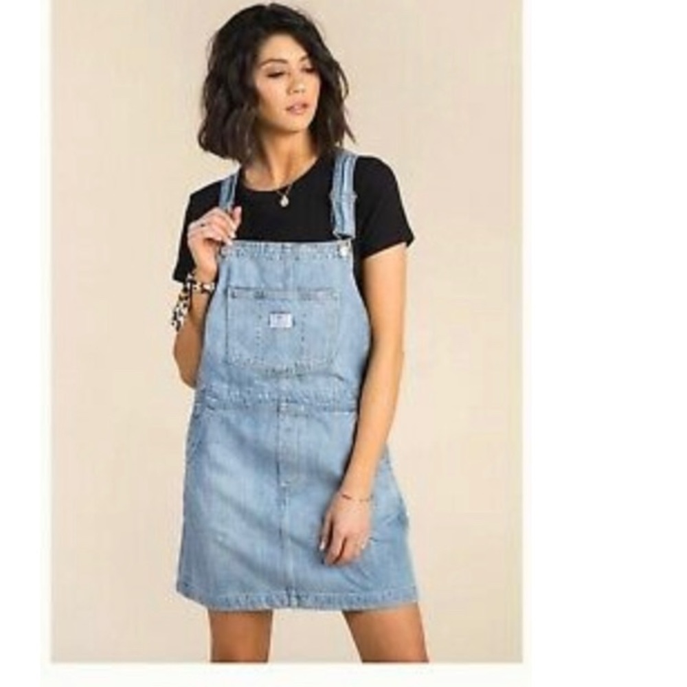 Levi Strauss & co Overall denim skirt. New condition. Unique piece